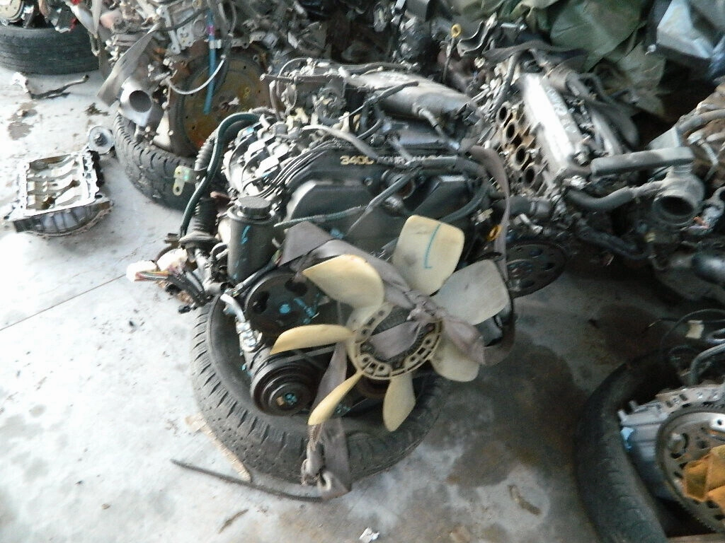 TOYOTA 4RUNNER TUNDRA T100 ENGINE MOTOR ASSY 3.4L V6 W/ACCESSORIES -SWAP READY
