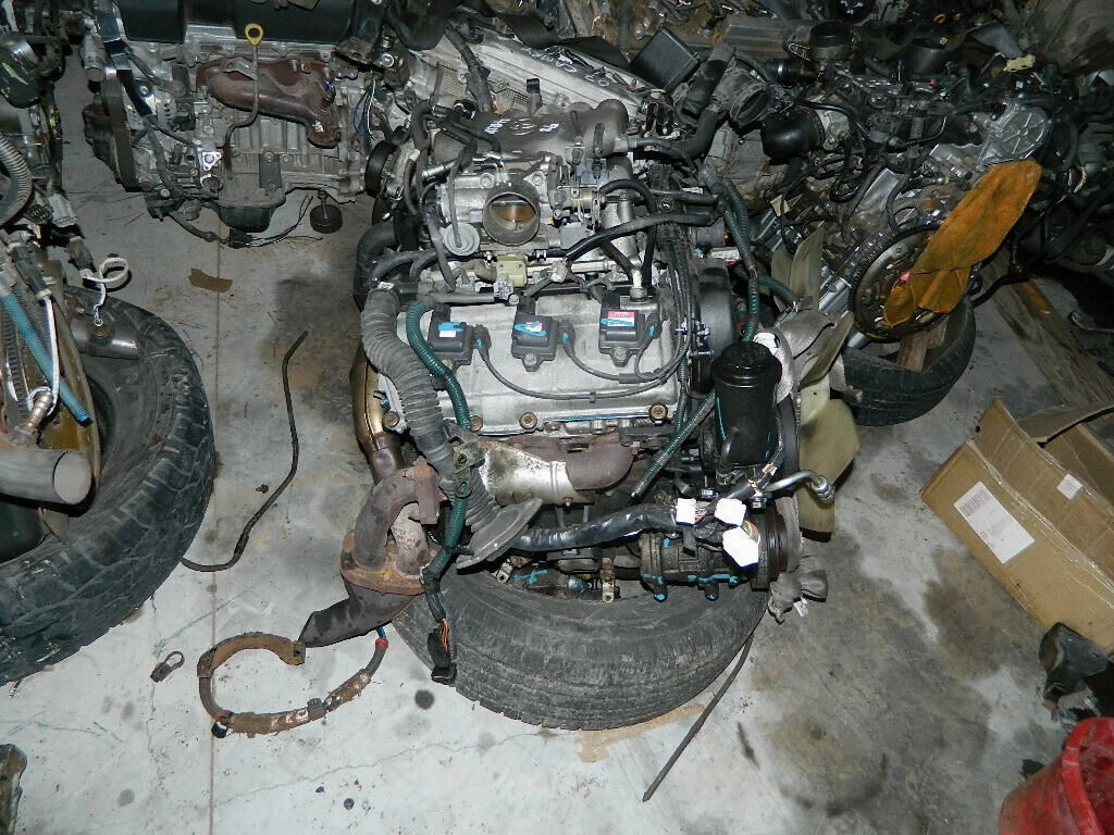 TOYOTA 4RUNNER TUNDRA T100 ENGINE MOTOR ASSY 3.4L V6 W/ACCESSORIES -SWAP READY