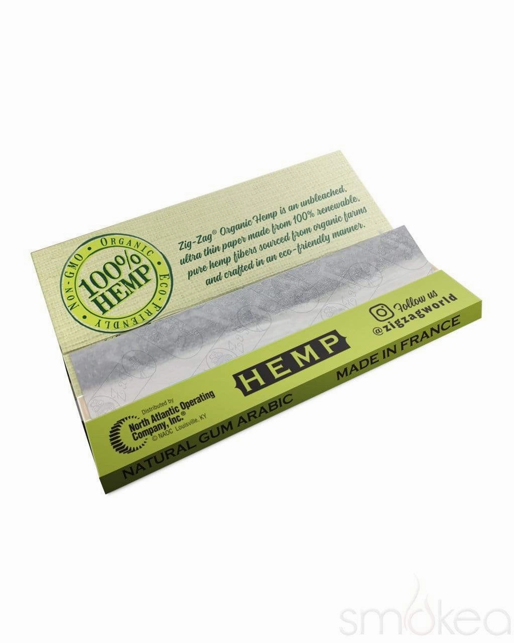 Zig Zag 1 1/4 Organic Hemp Rolling Papers