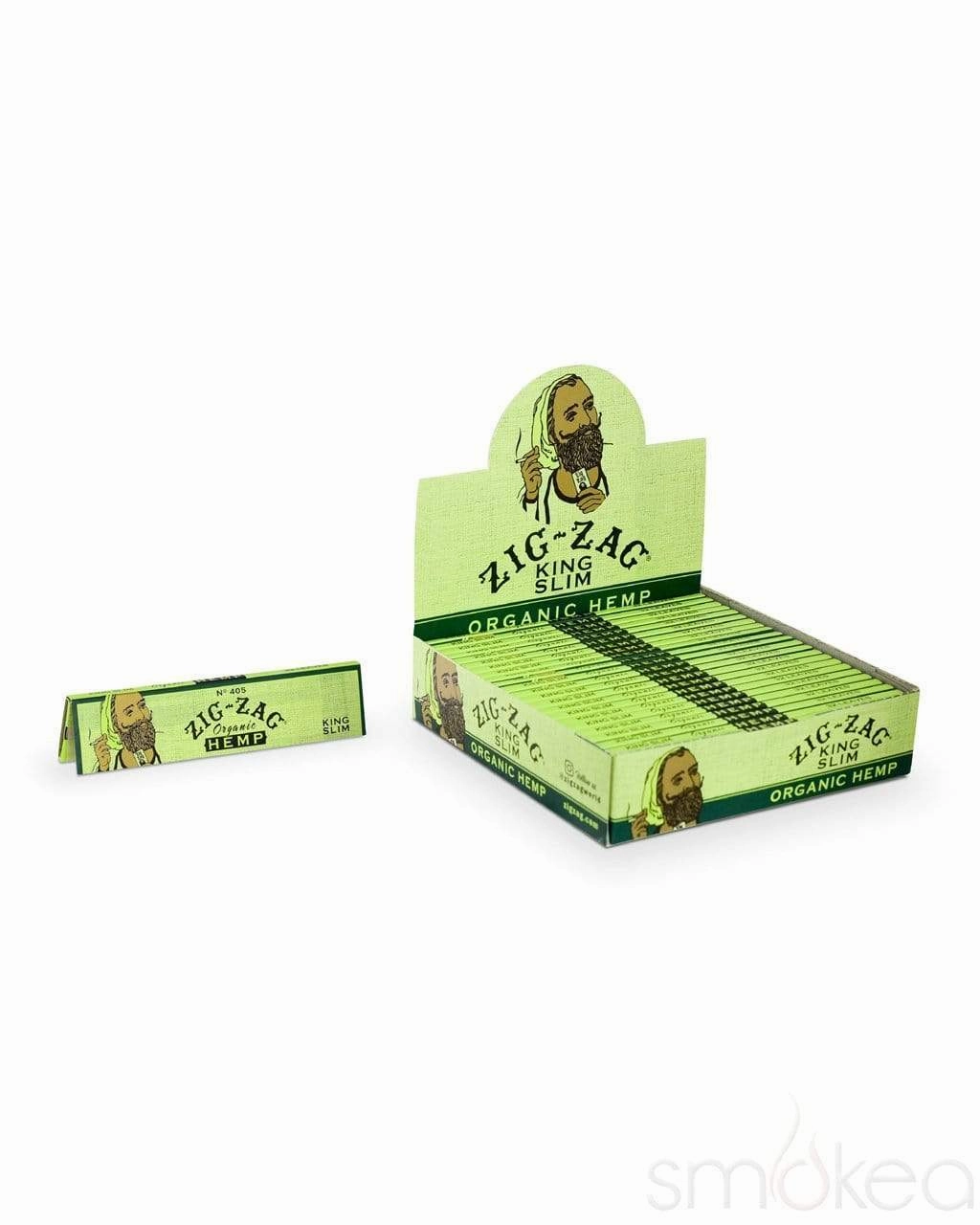 Zig Zag King Slim Organic Hemp Rolling Papers